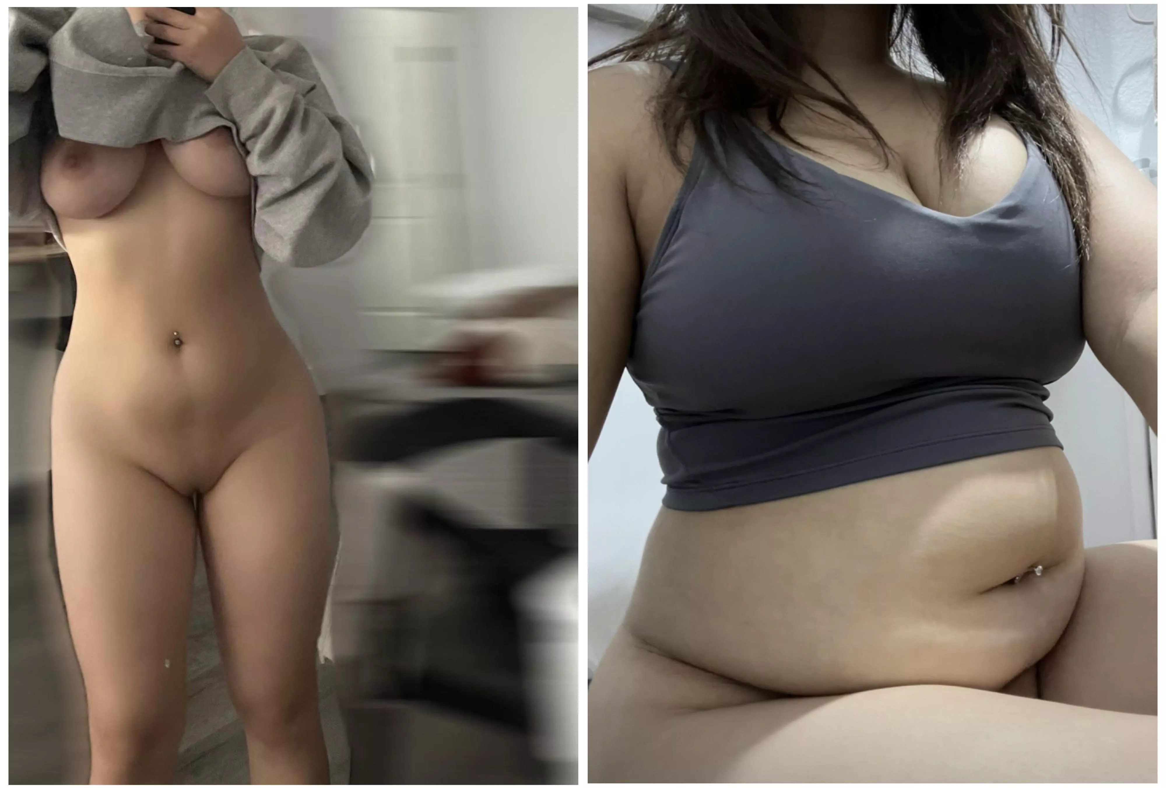 Not so easy to hide my big gut anymore 😅😅🥹