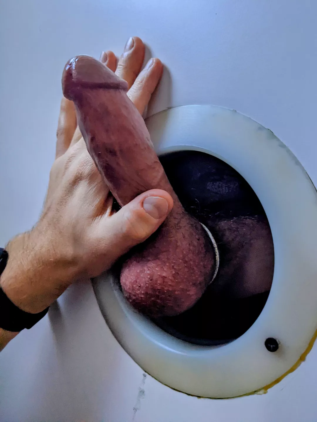 Pumped my throat full