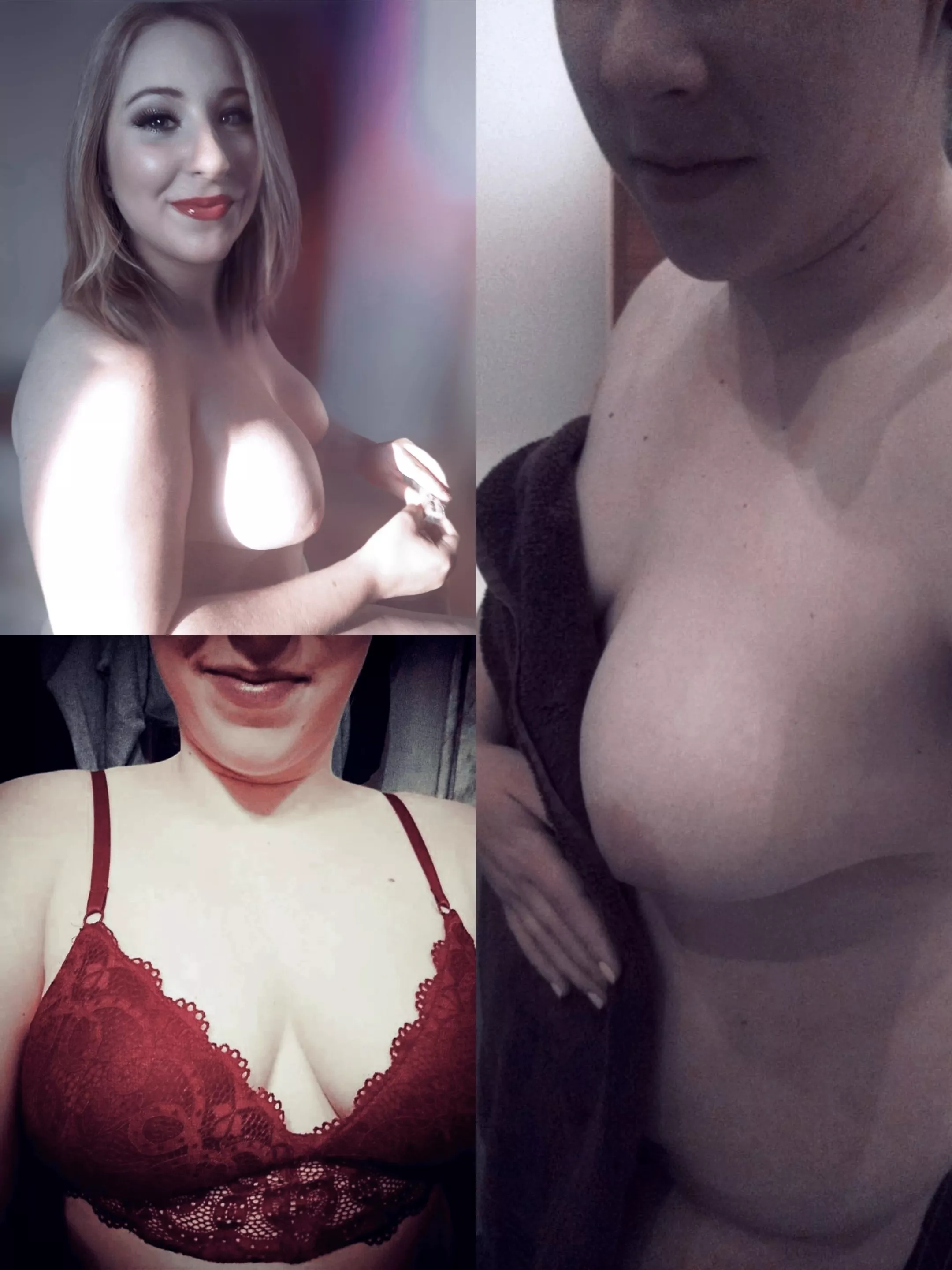 Push the arrow to show my husband how many guys want to fuck me ☺️