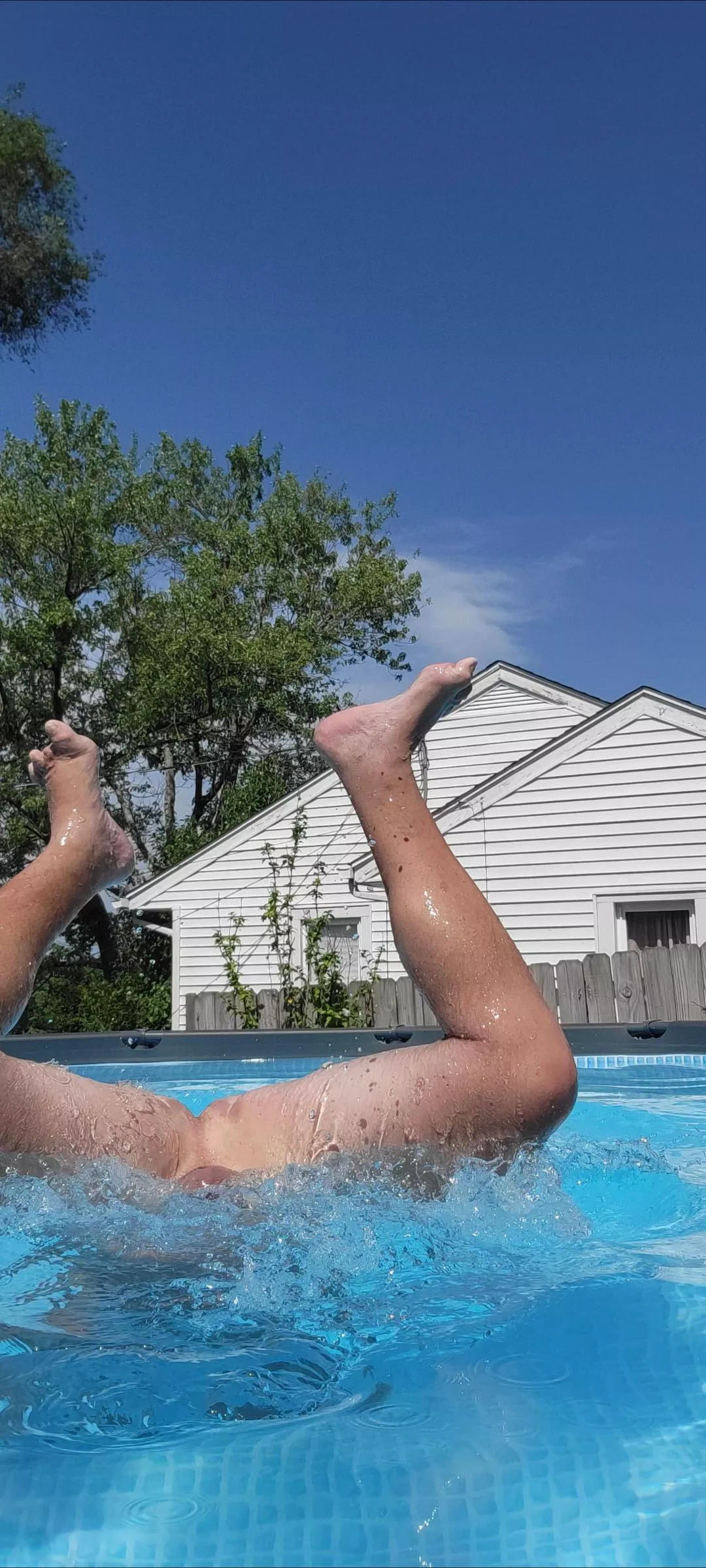 showing off for the neighbors.