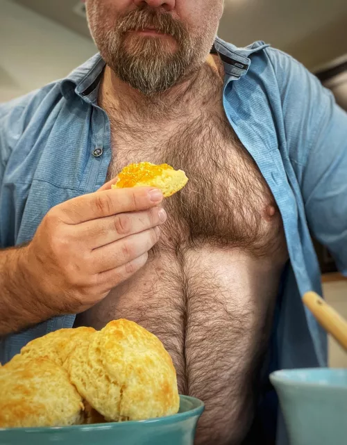 So, what’s this I hear about you letting me butter your biscuit?