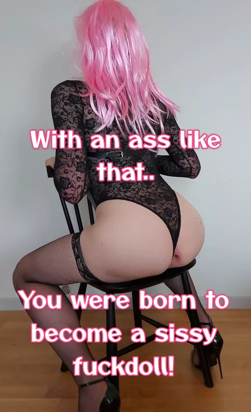 Some boys are just meant to become sissy fuckdolls ❤️