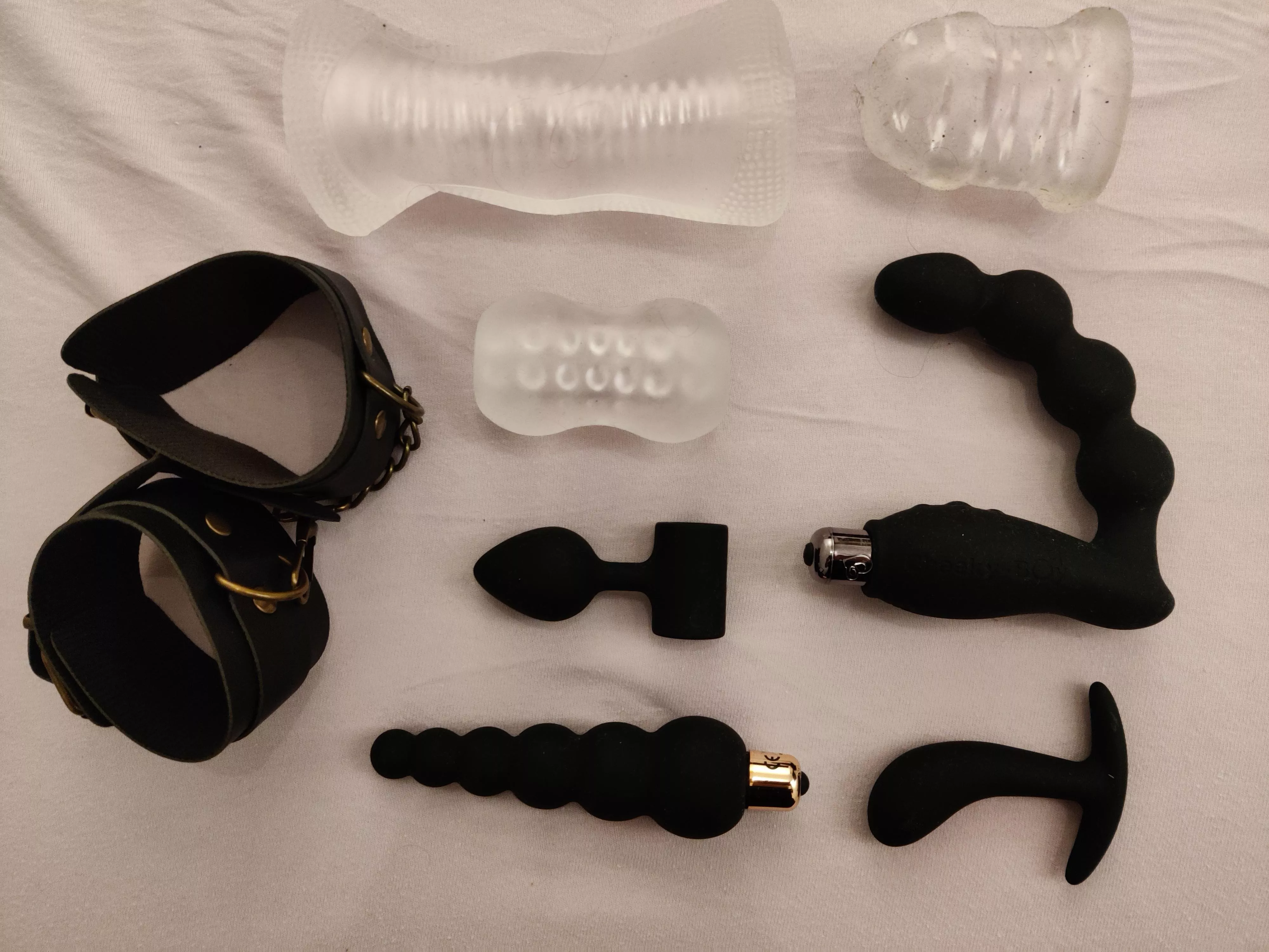 some of my toys. any suggestions for what I should use today ?