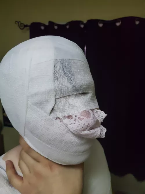 Spent some time enjoying her cum soaked panties