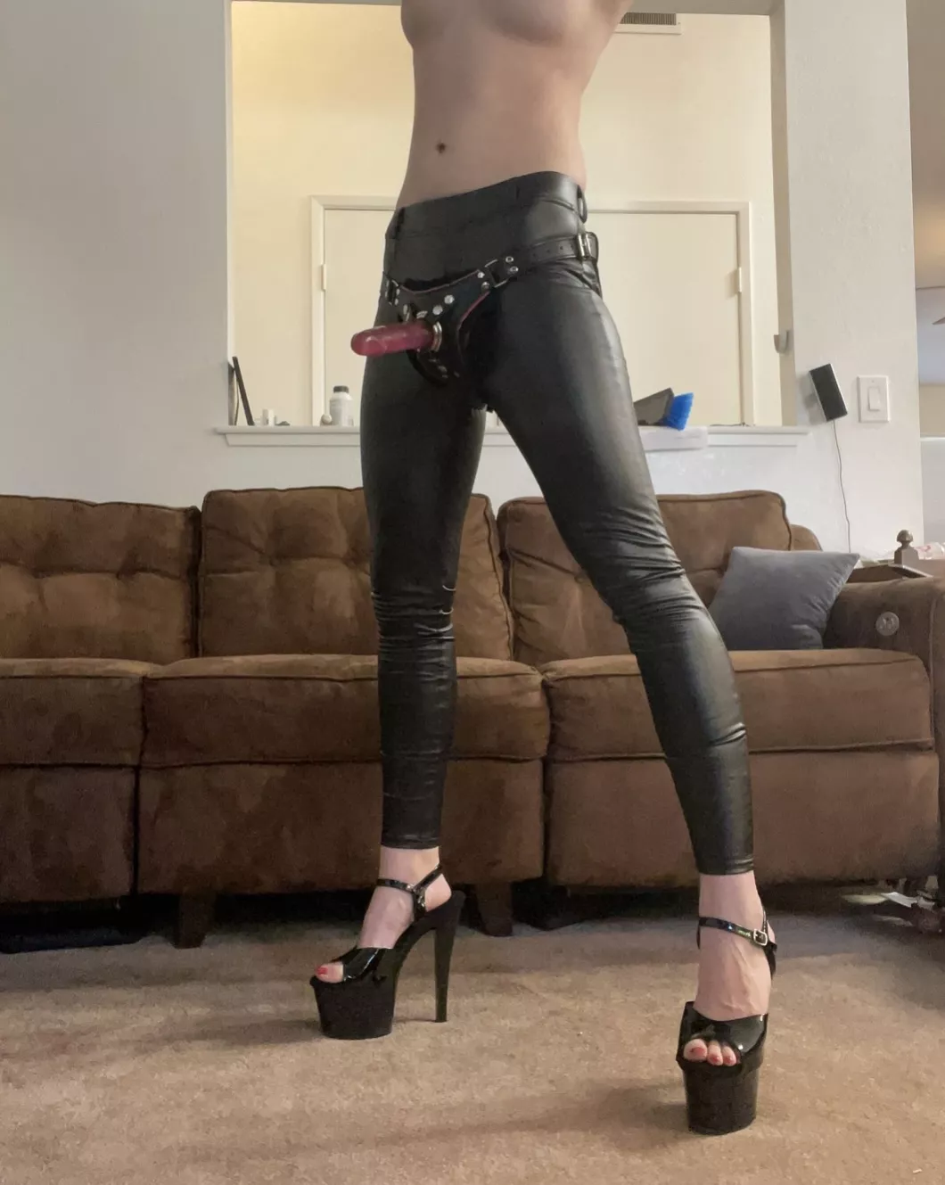 Step on you & then face fuck you?