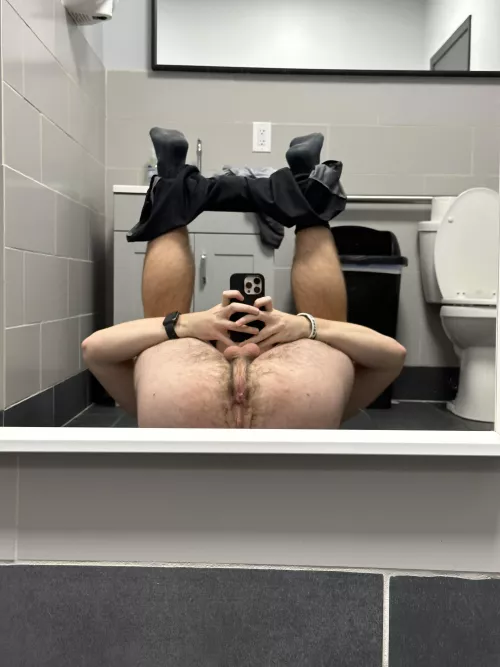 Straight guy from behind :)