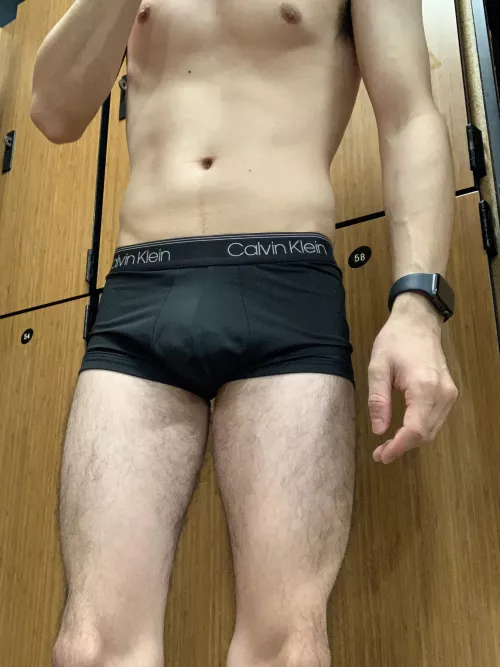 Sunday boxers at the locker room