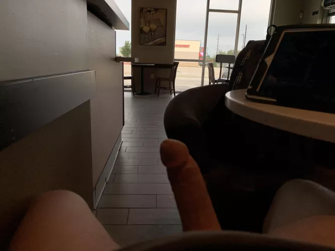 Sunday Starbucks boner