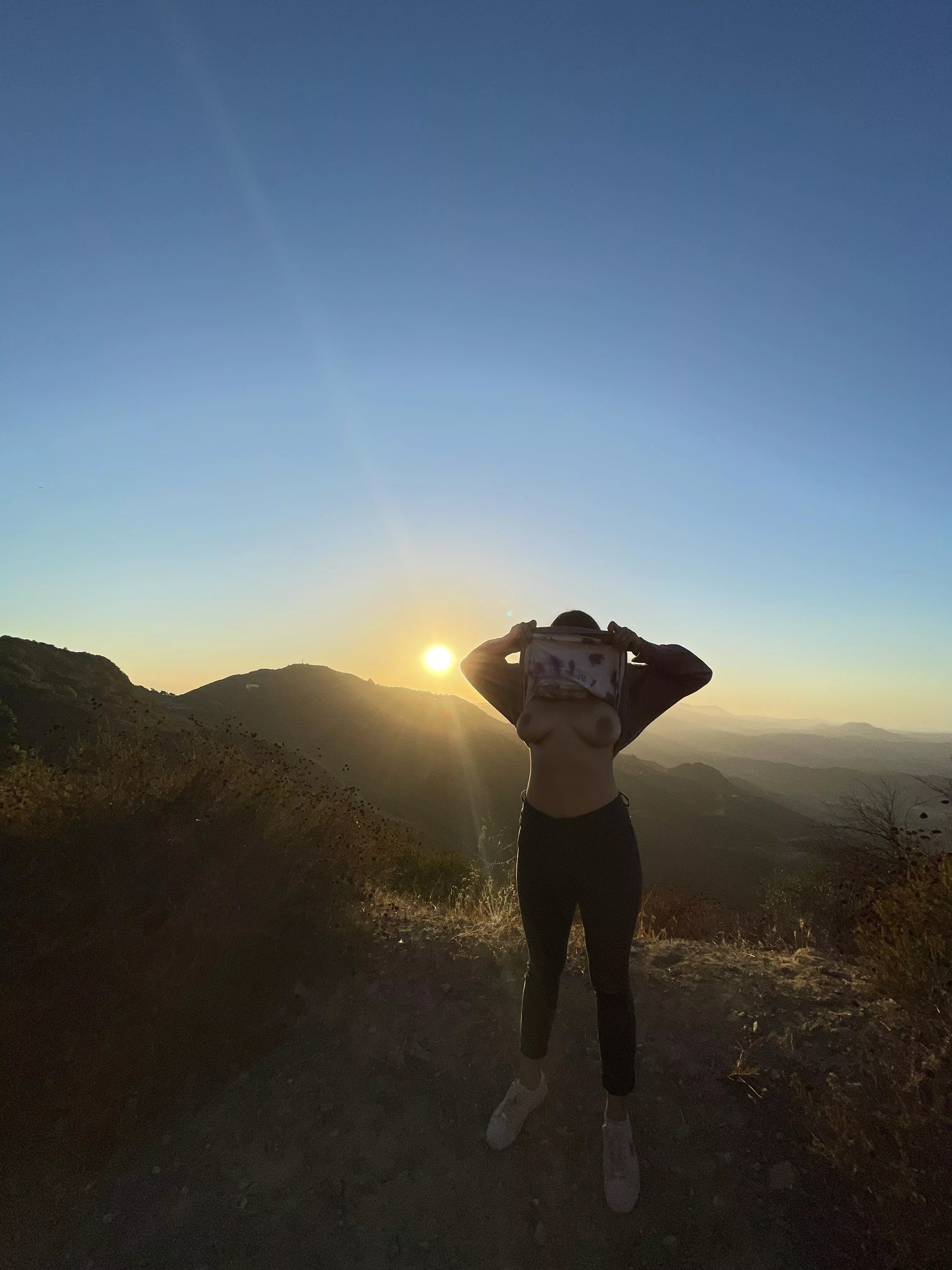 sunset (f)eaturing my tits