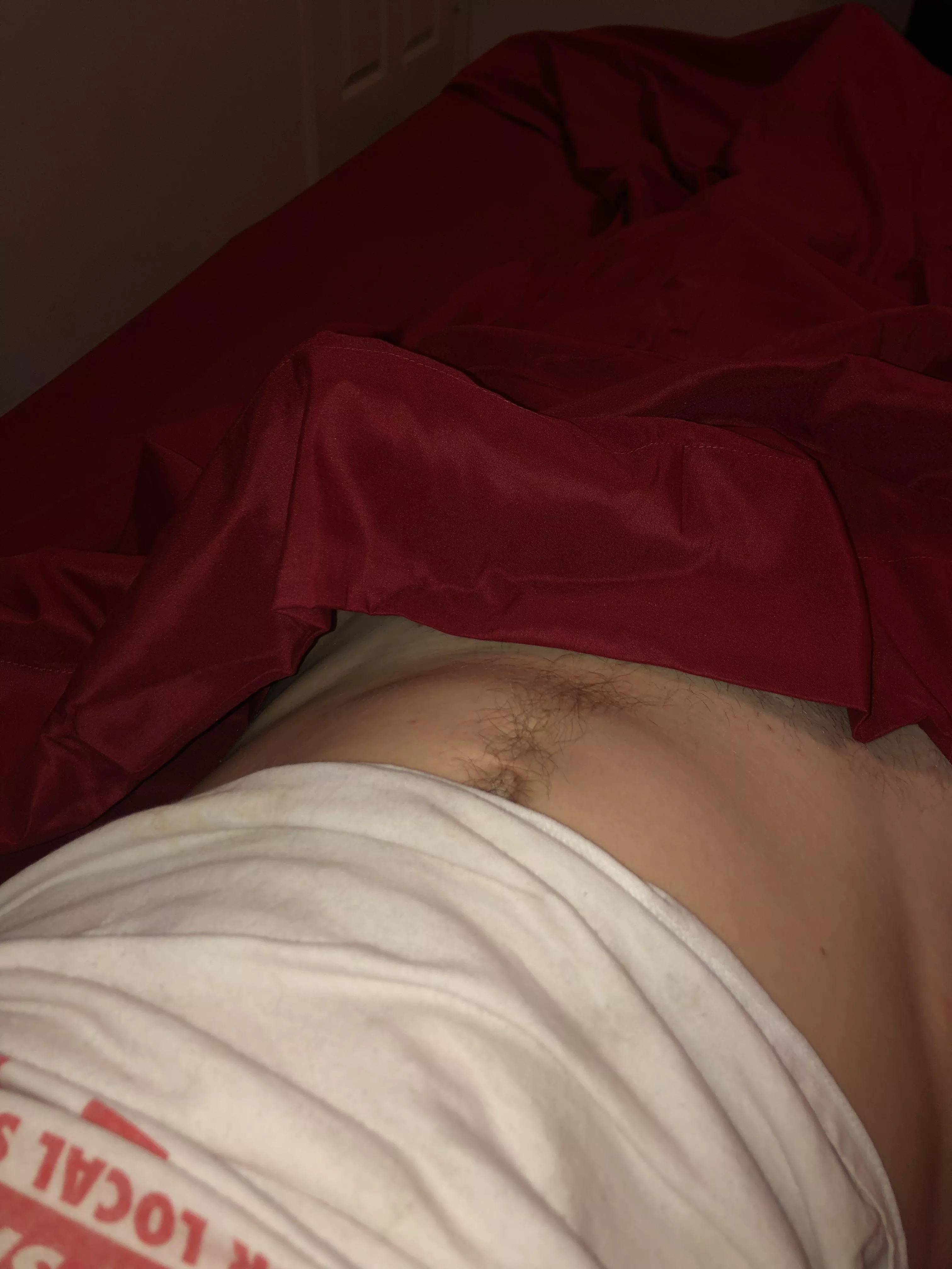 Trying to erect a tent this morning