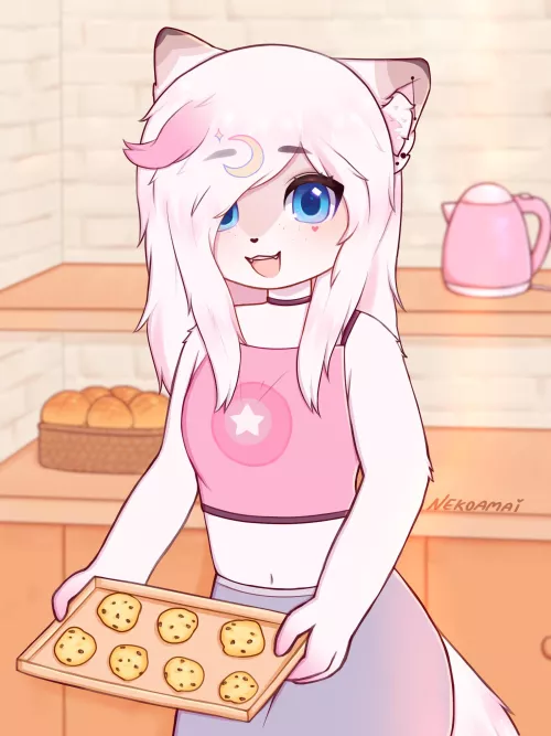 Want some cookies? (Art by me: @itsnekoamai on twitter)