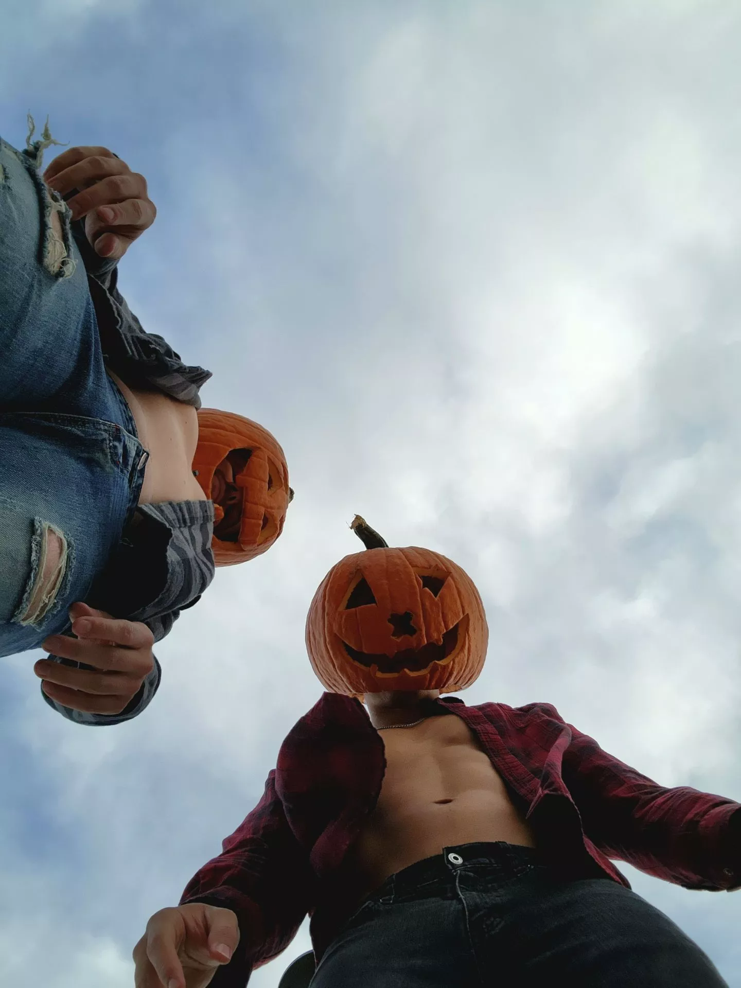 We did a pumpkin photoshoot