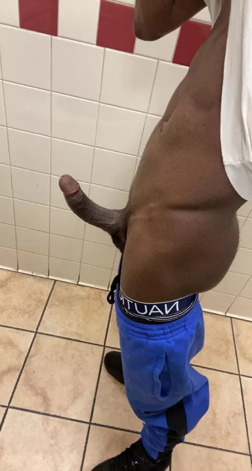 What if you saw me in the bathroom 👀