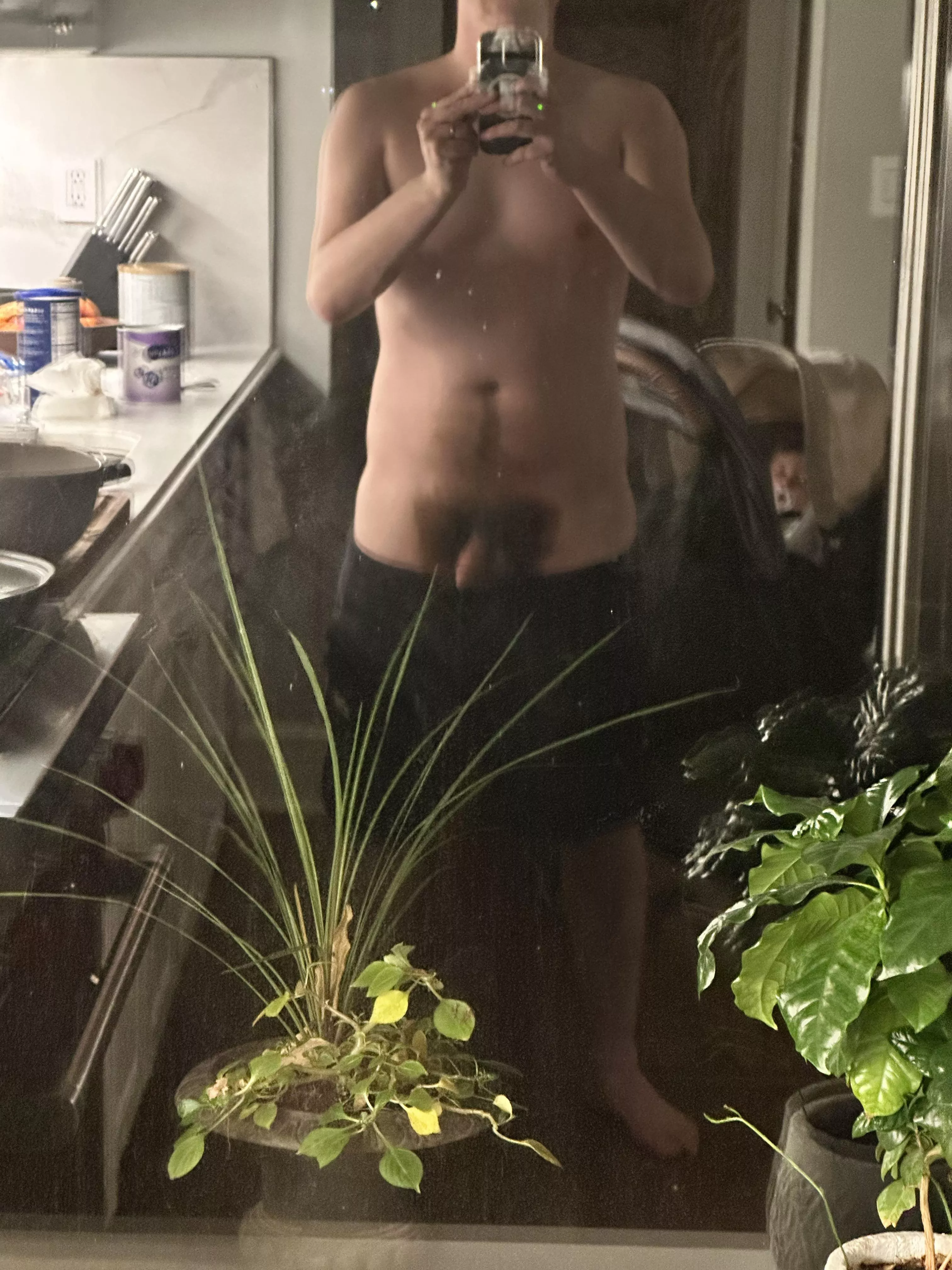 when you have a big bush, you show it off