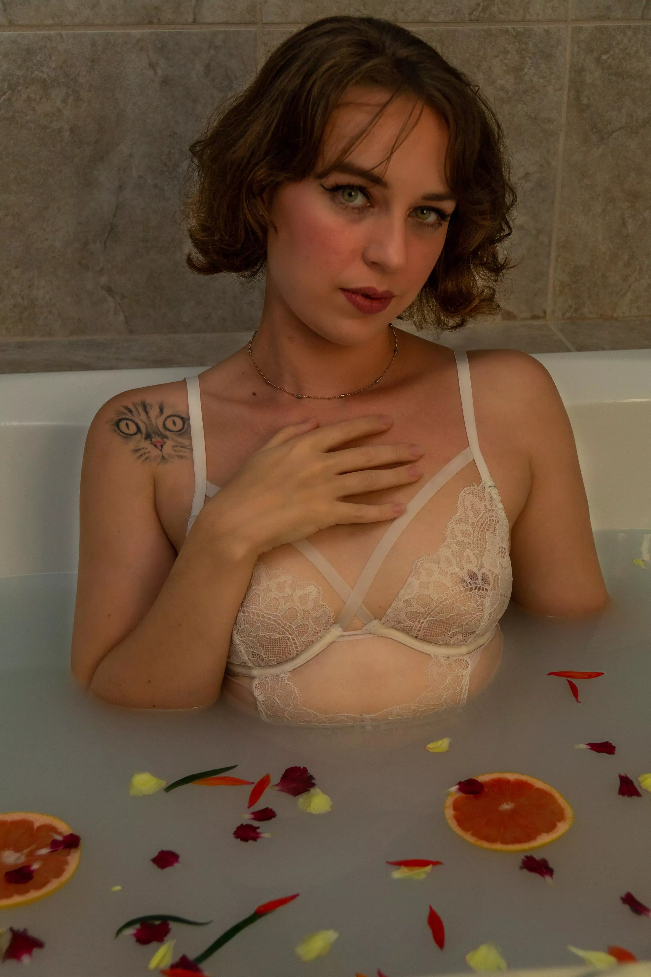 White and wet is the best combo