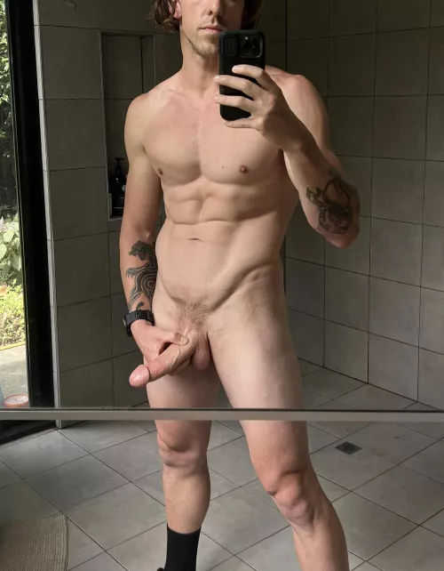 You can leave the Garmin and running shoes on, we’ll essentially be working out again.