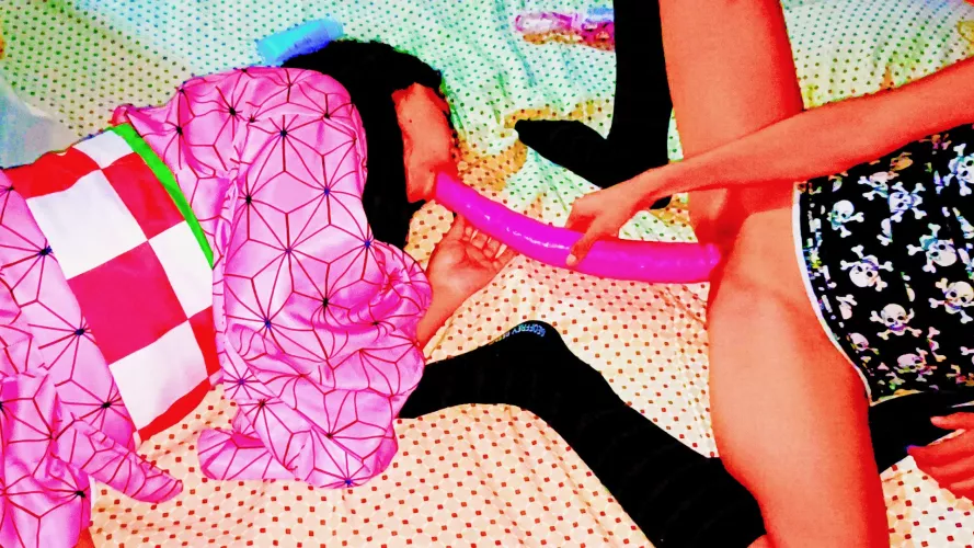 Your 4'6 girl SayumiMitzuko as Nezuko Kamado in action