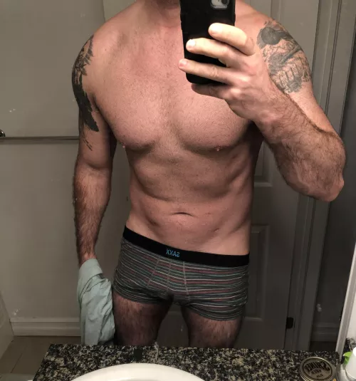 6’5, (41). Should I keep up the workout routine? Is it working? Come say hi!!!