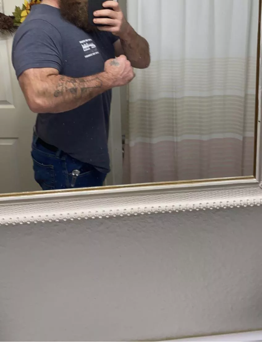 Been working out. Is it working? [m]