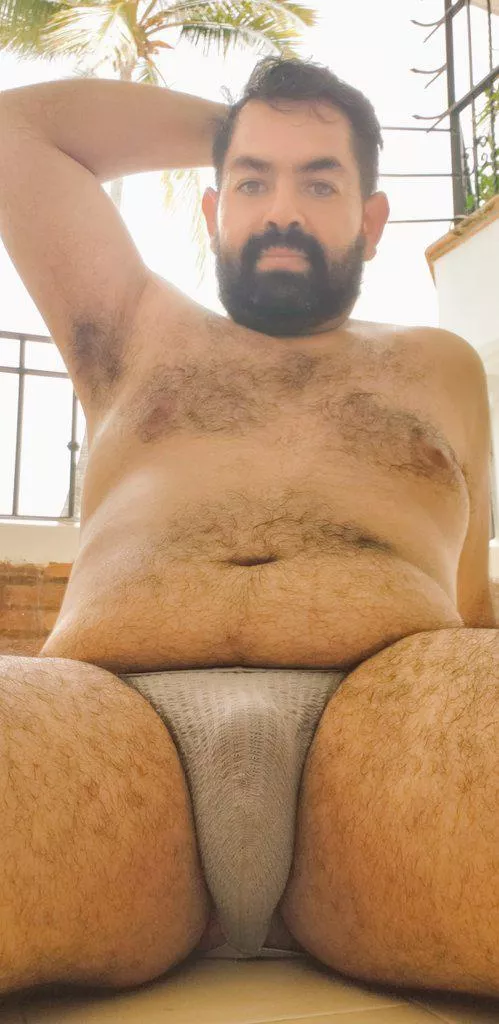 Belly, nipples, and fur