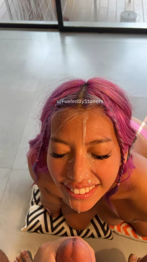 Cumslut loving latina