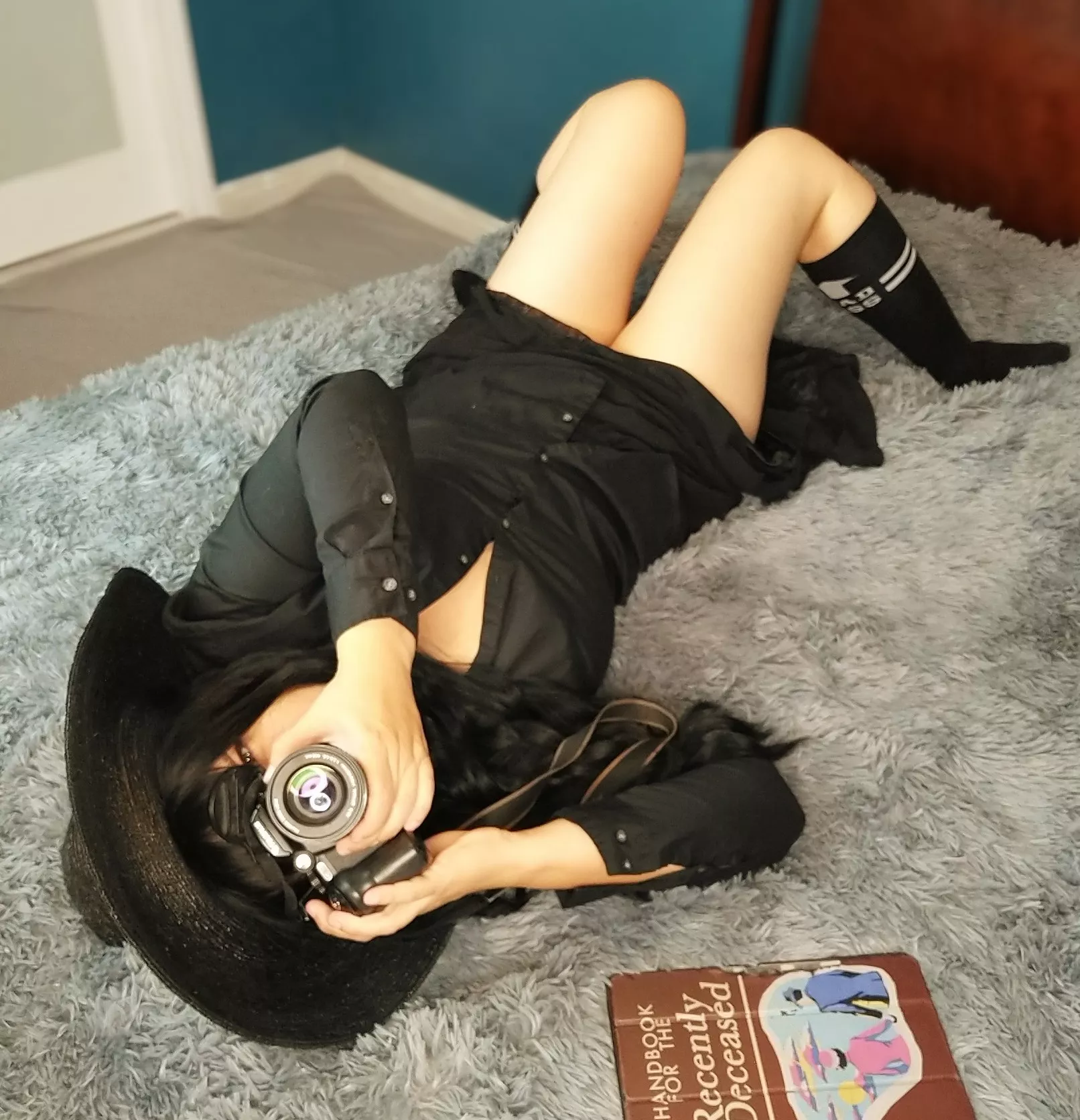 [F] Lydia Deetz from Beetlejuice with her favorite book