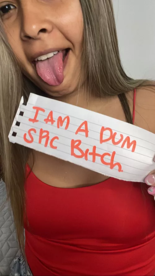 Fact: i mispelled dumb lol but who cares if i can spell I'm just fuck meat for White men