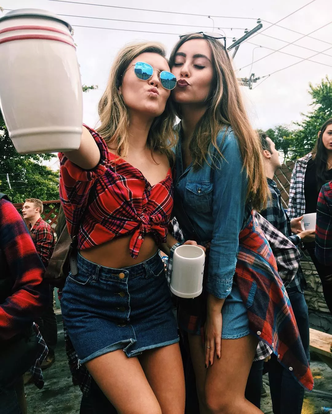 Flannel N' Denim Babes