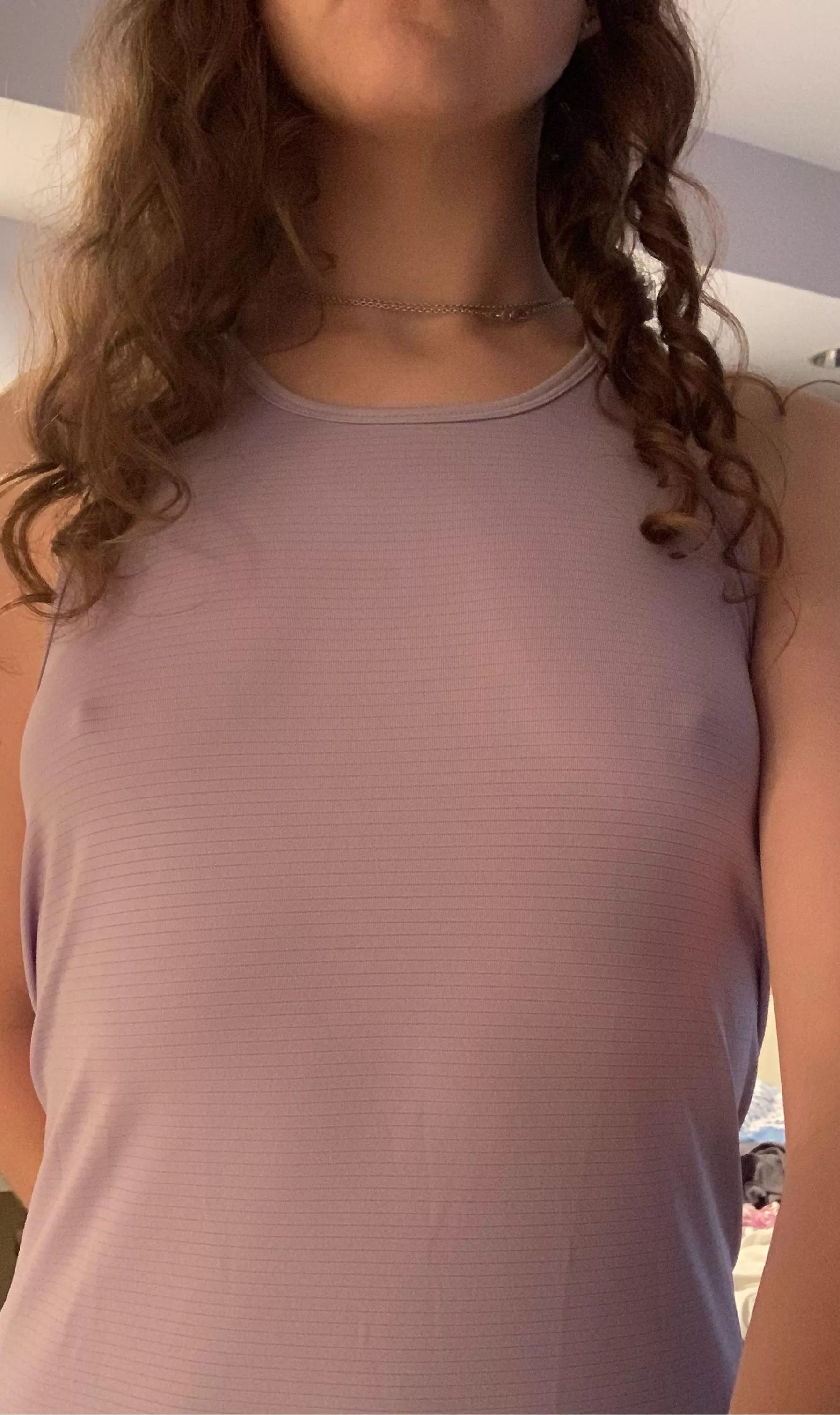 Had to tighten the bottom part of the shirt since it’s tightest on top