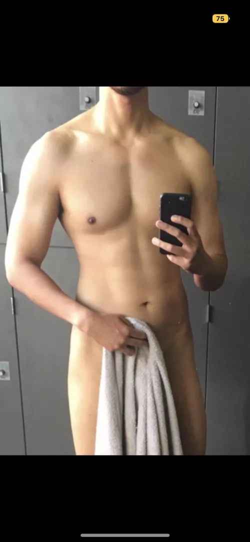 I could drop the towel if you’d like