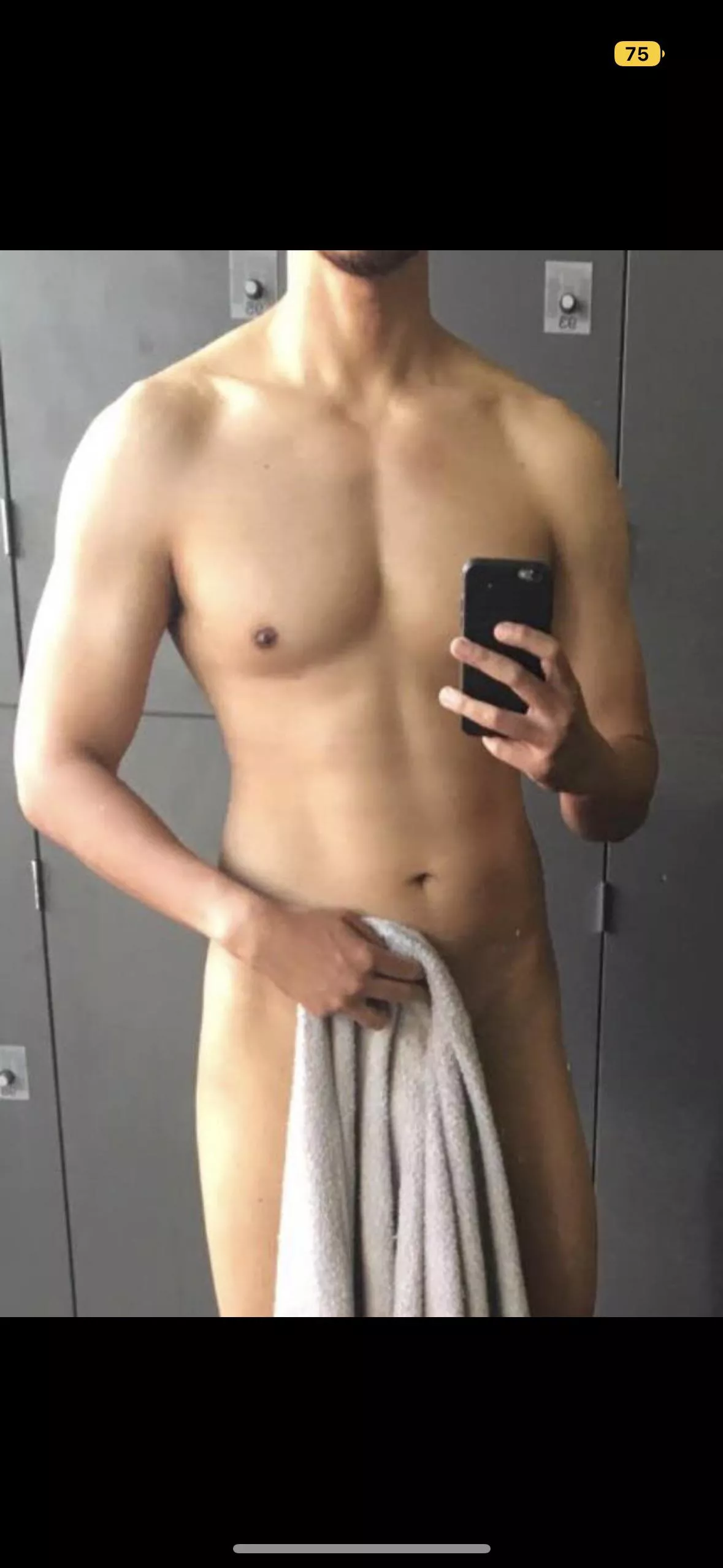 I could drop the towel if you’d like