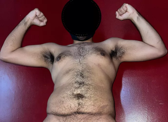 I’m hairy all over just for your pleasure