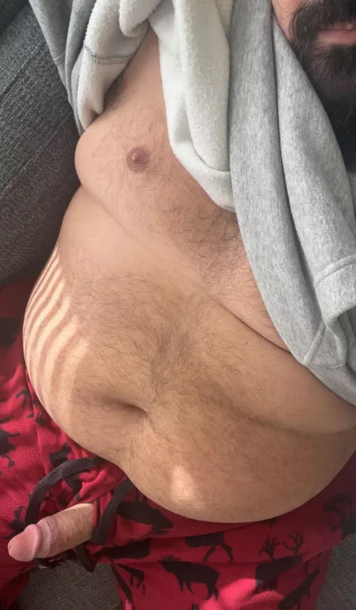 It’s a cold day, come stay warm with me?