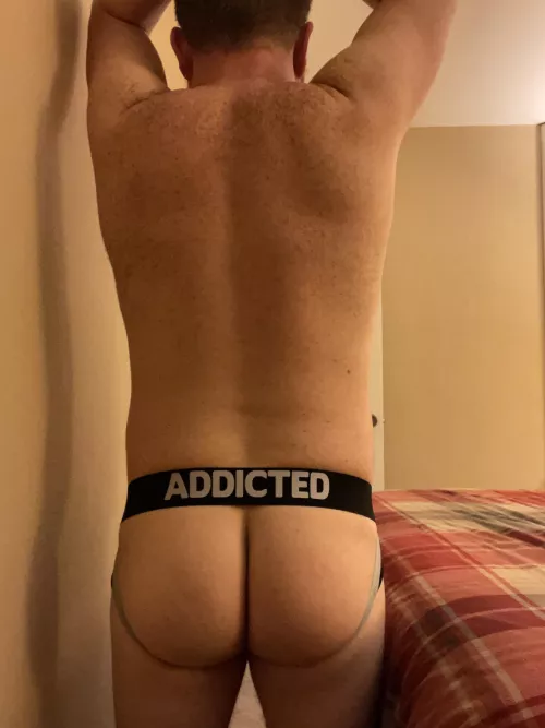 Kiss it, lick it, and stick it. 😈