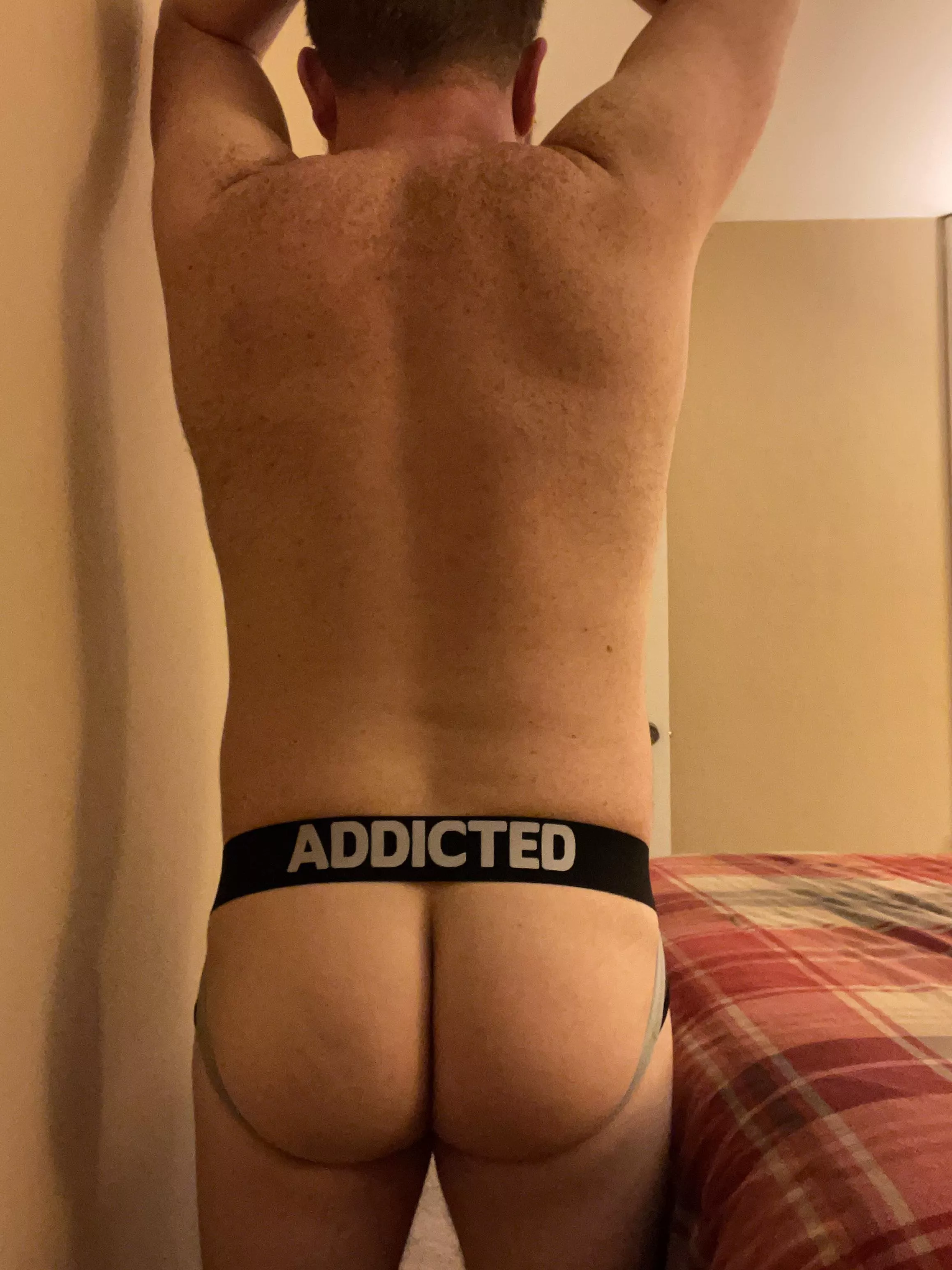 Kiss it, lick it, and stick it. 😈