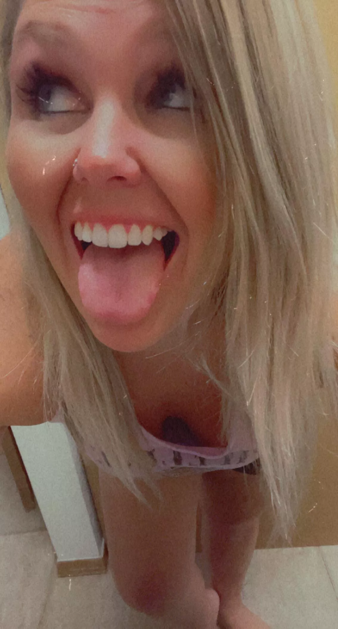 Let’s have some fun, do you think you could cover my tongue? 💦😈