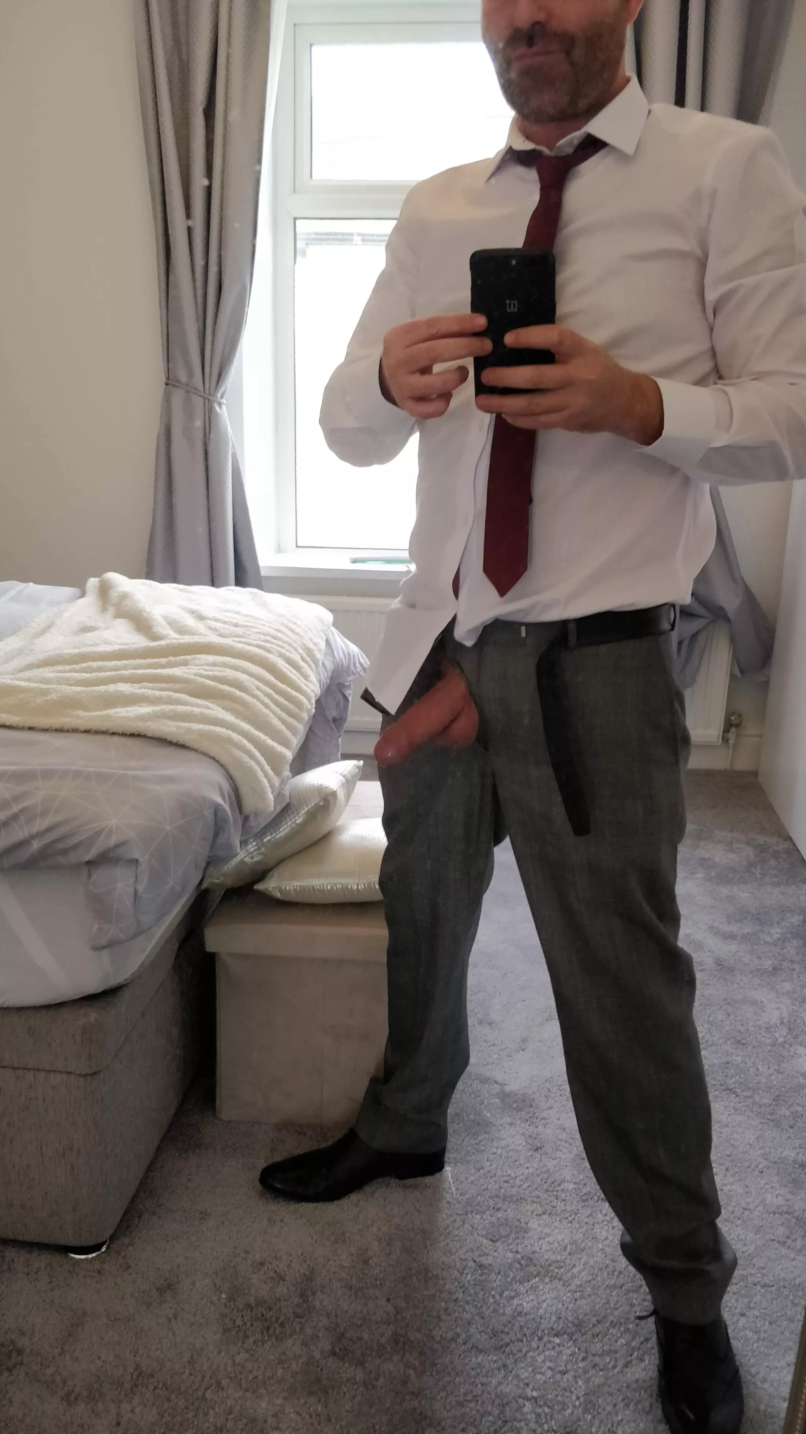 On your knees and start at my balls (41)