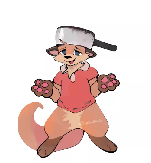 Otter!~ (art by me) a gift for @imkrisyim