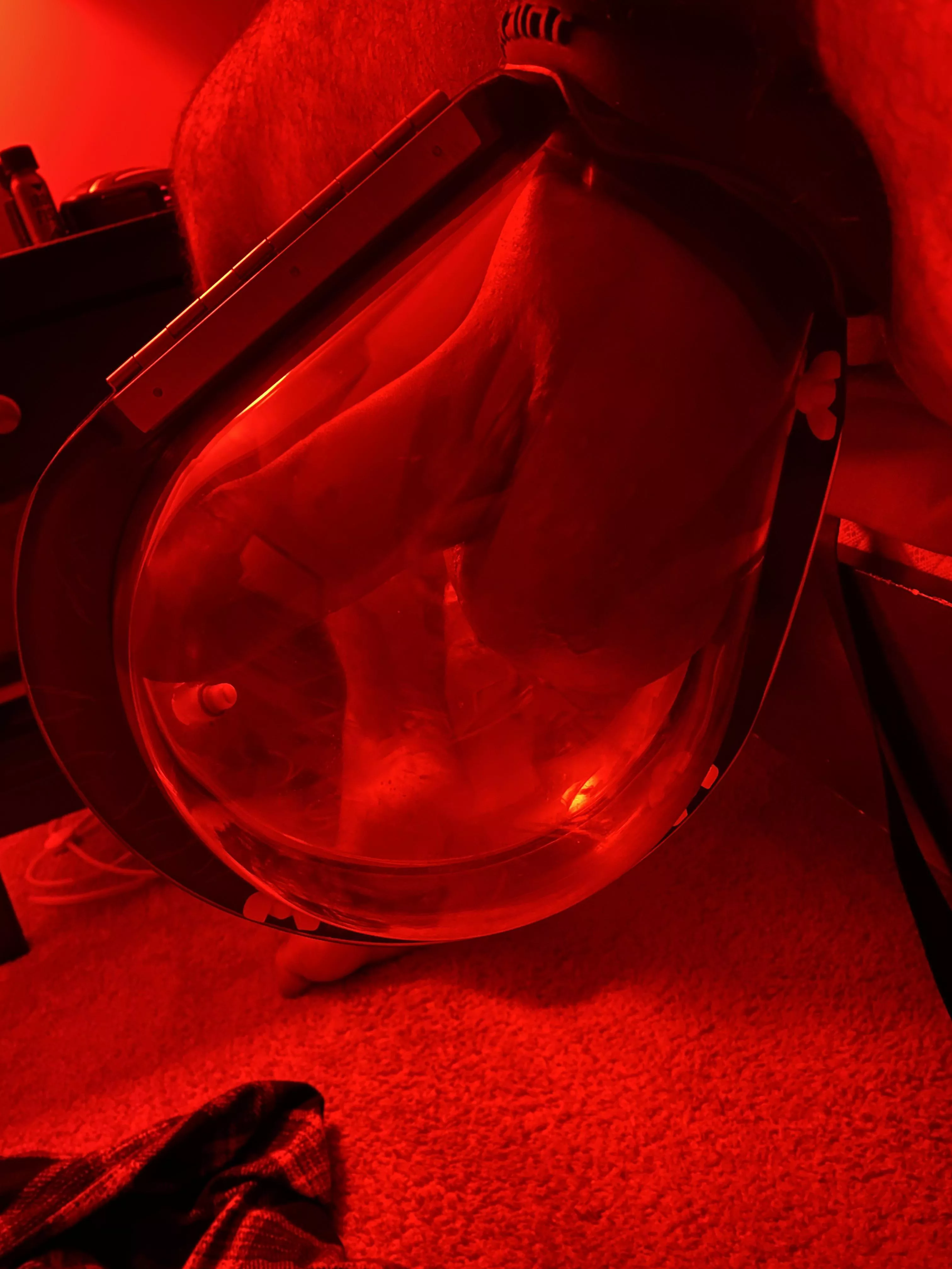 Pumping in red light, riding a nice high. Good stuff.