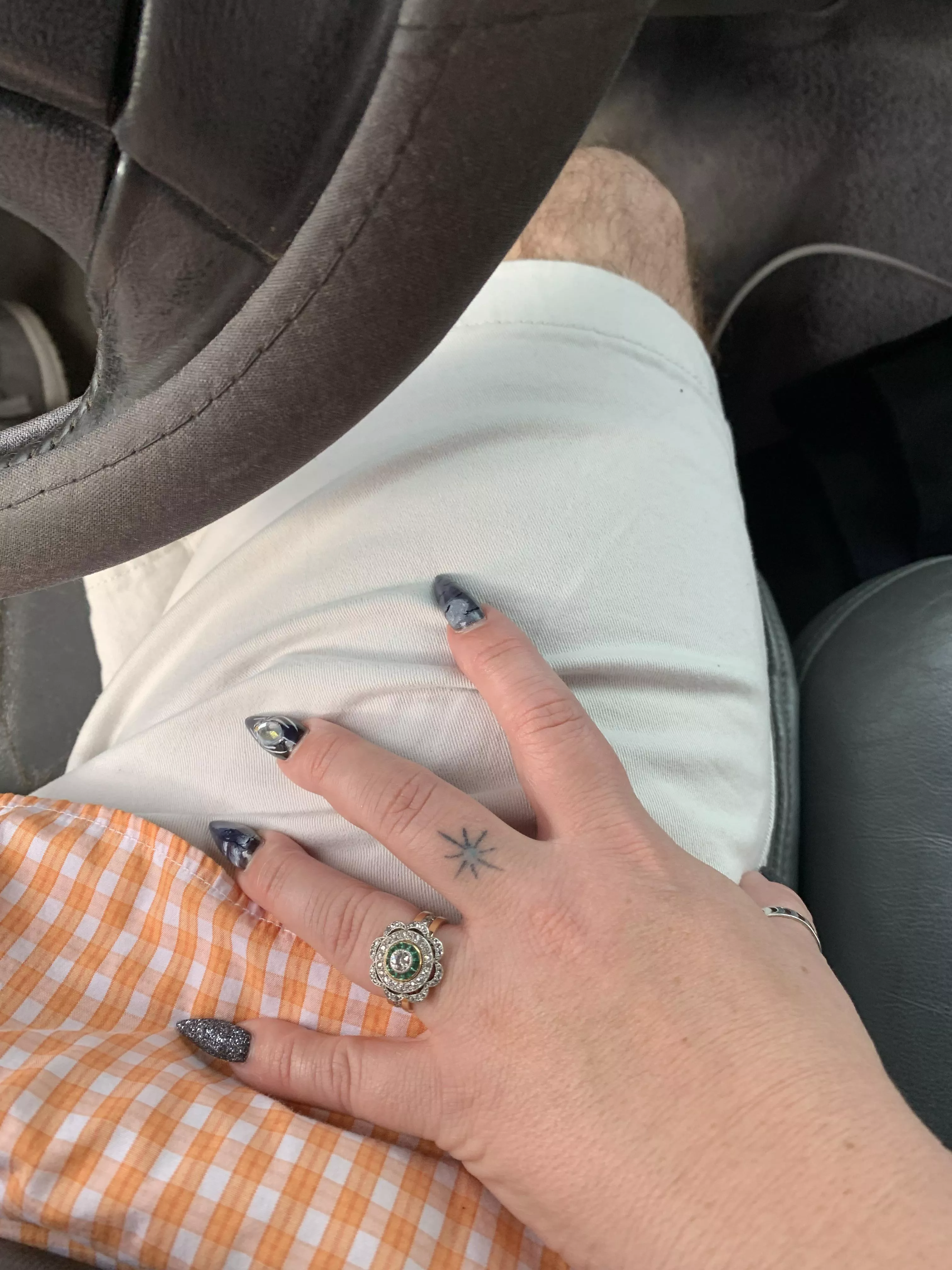 Right before I dig my claws in