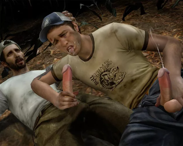 Someone creampied all over his face (Left 4 Dead)