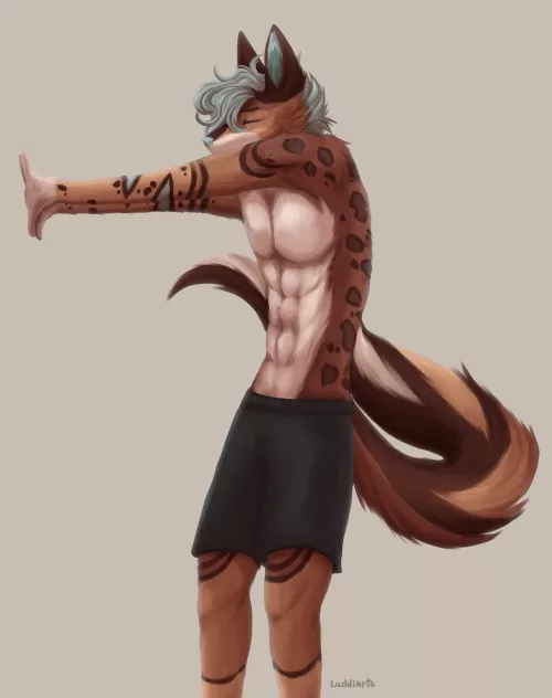 Streeeeeeetch (@luddiarts on Twitter)