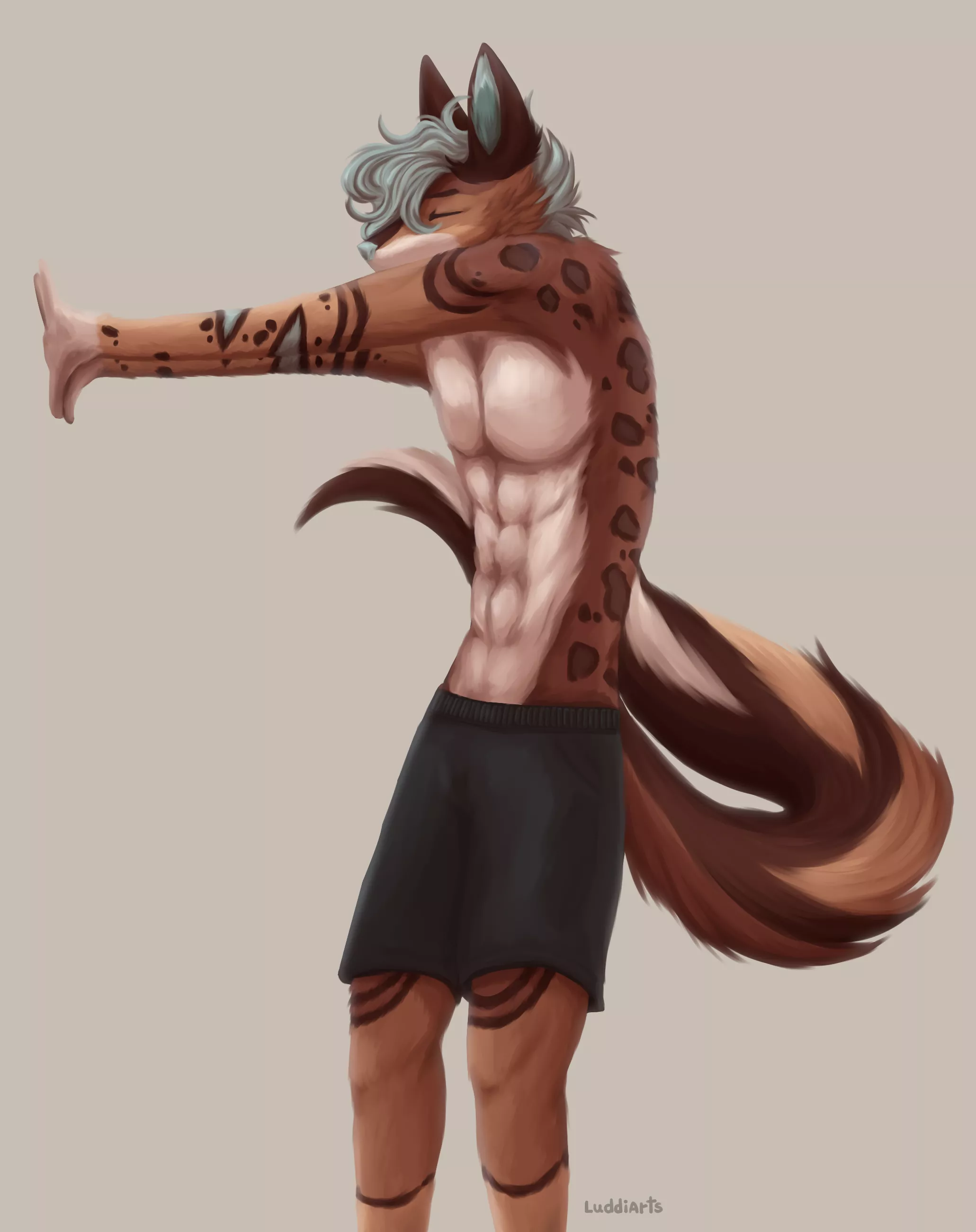 Streeeeeeetch (@luddiarts on Twitter)