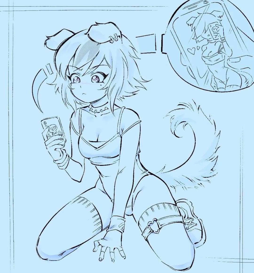 Taking selfies in my room ❤️