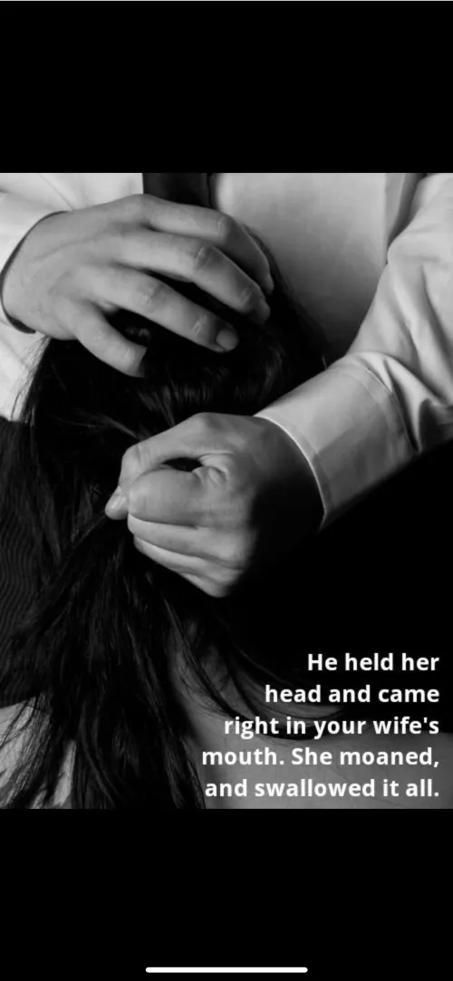 The power he has over my wife