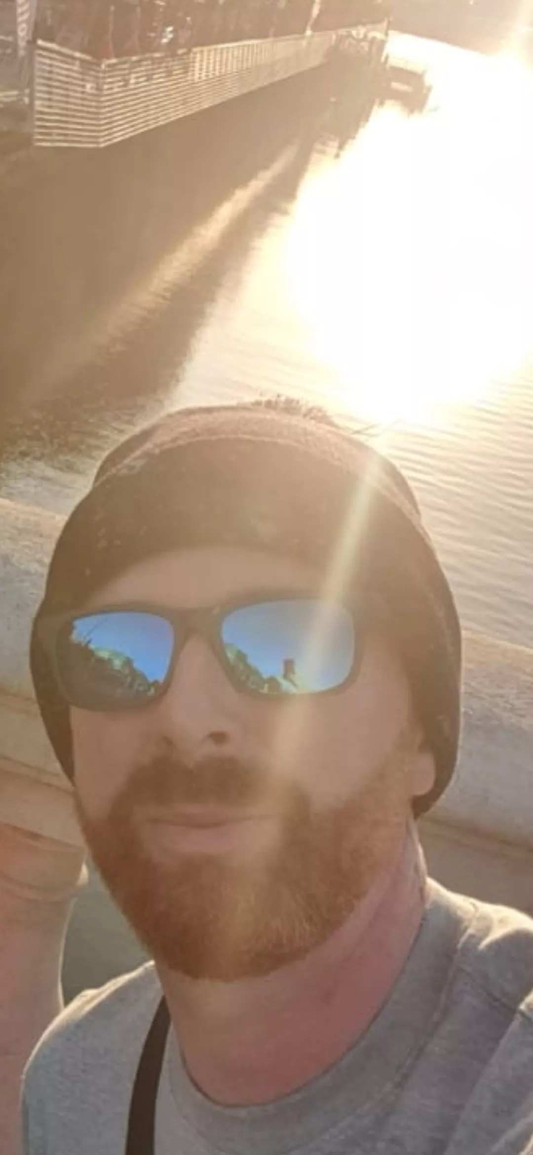 This sunset would be perfect if you were by my side