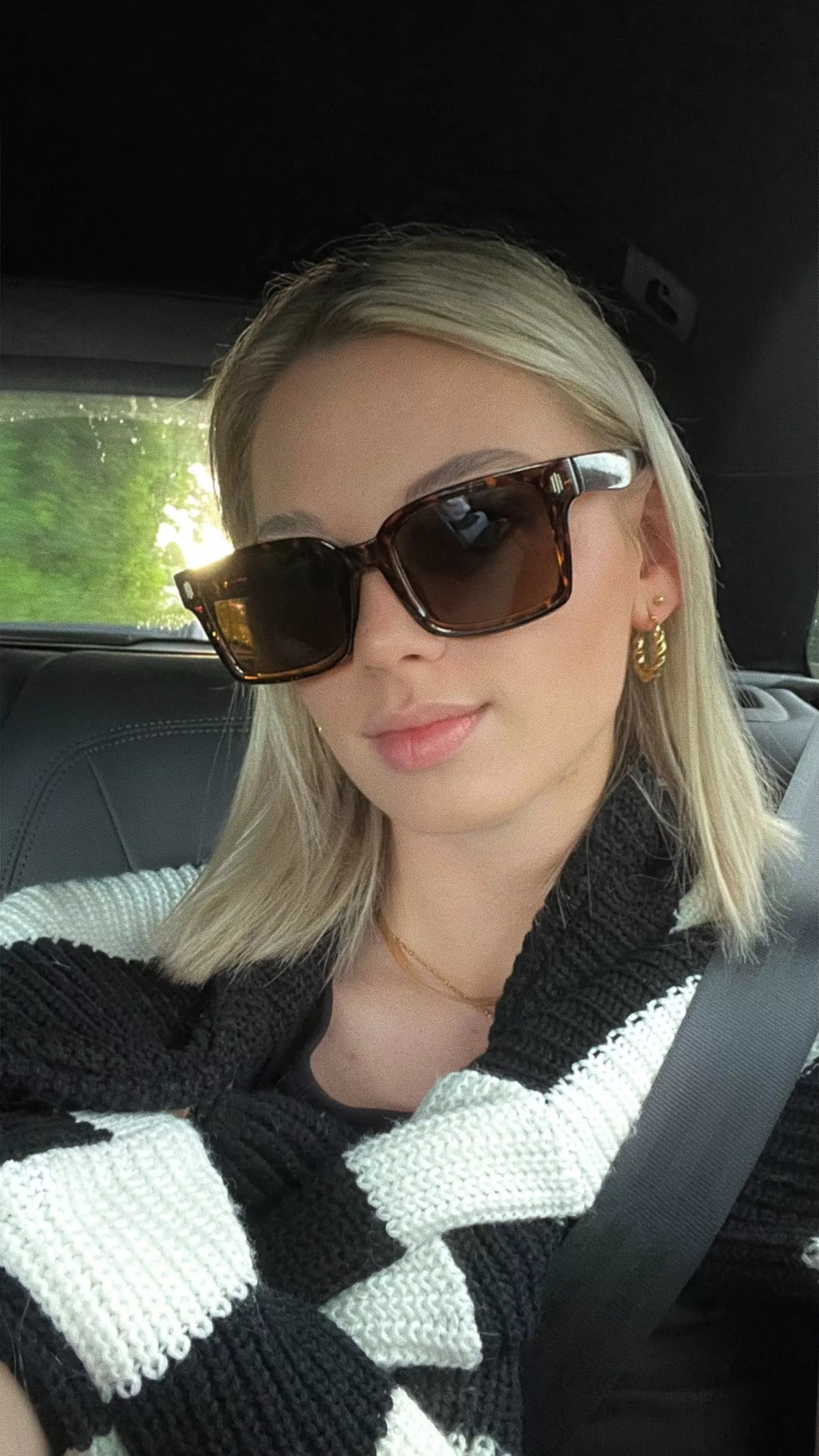 trying my best to look cute