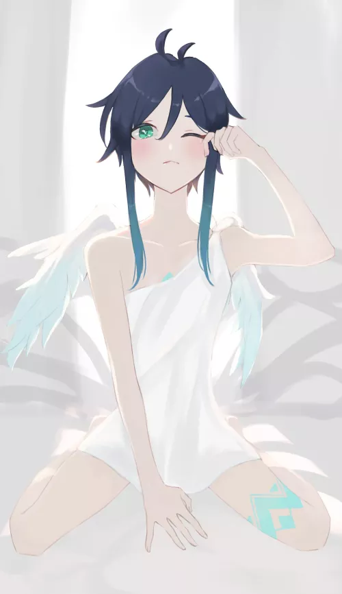 Waking up next to the perfect angel