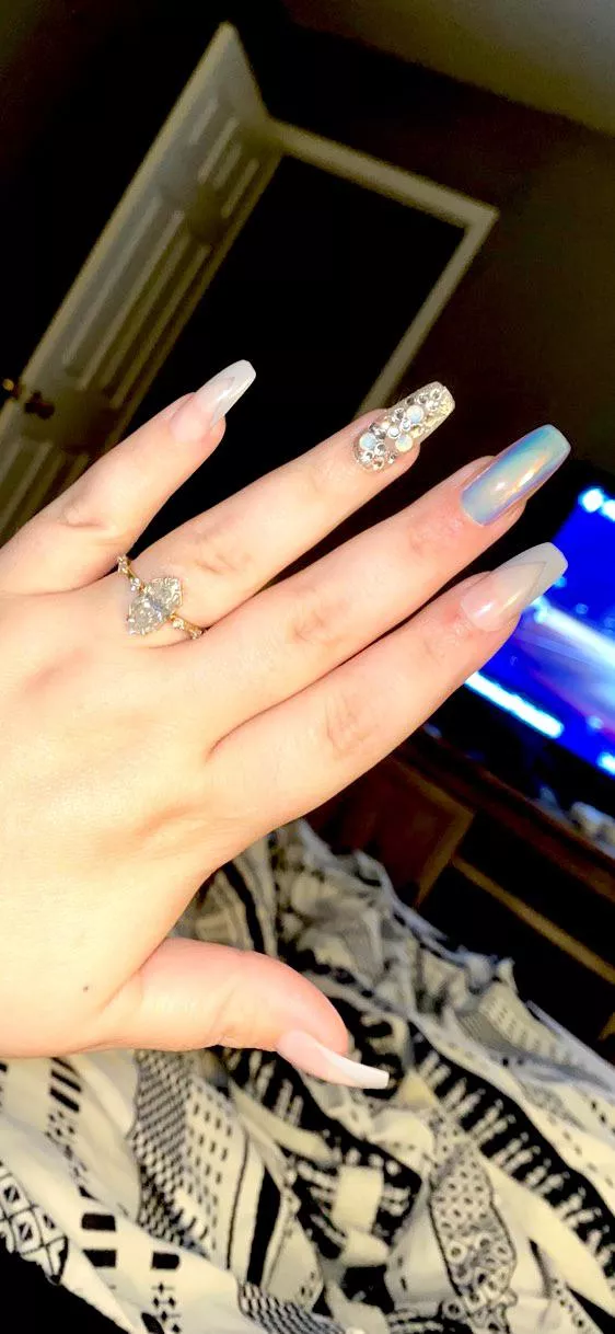 Wedding night nails🌸🥰