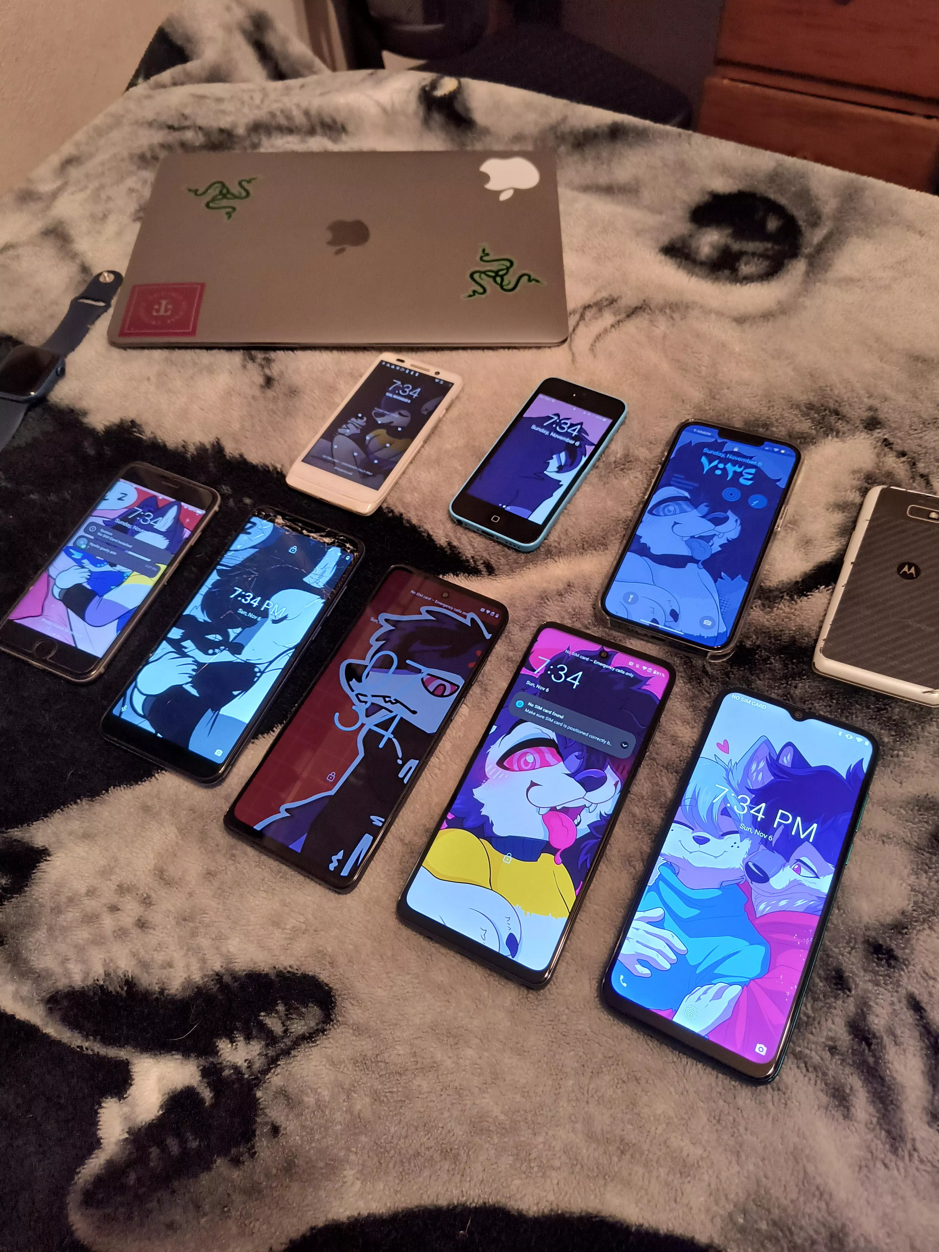 When you're both a tech nerd and a furry. (This took forever to do btw.)